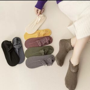 COTTON LACE EDGE SOCK - Image 3