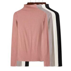 PLAIN HIGH NECK BODY HUGS - Image 3