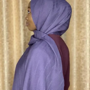 BINT AL WATAN LINED COTTON VEIL,172 * 65CM - Image 3