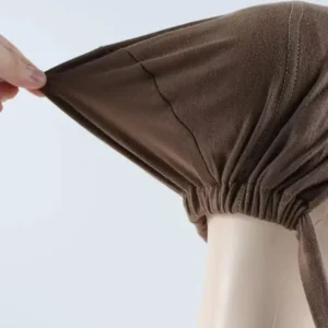 CHIFFON VEIL MATCH TIEBACK CAP - Image 3