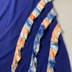 FREE MODEST WEAR DESIGN 4, NAVY BLUE GOLD , 58-60 - Image 5