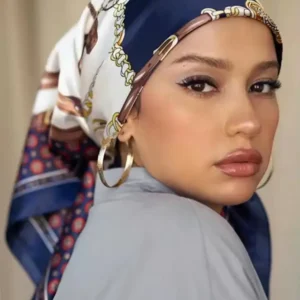 VINTAGE SILK SCARF 2 - Image 1