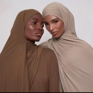 TURKISH PLAIN JERSEY VEIL - Image 1