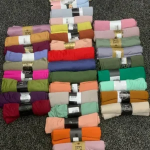 TURKISH PLAIN JERSEY VEIL - Image 2