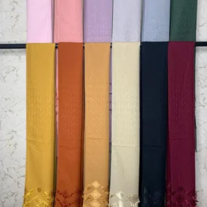 BINT AL WATAN LOOSE COTTON VEIL,189 * 68CM - Image 4