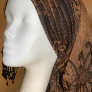 PATTERN LIGHT CASHMERE VEIL - Image 4