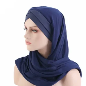 PLEAT SHIMMER LYCRA VEIL - Image 4