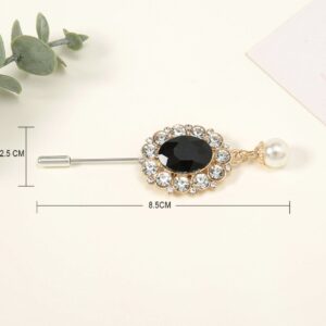 CRYSTAL PIN PEARL PLUG DESIGN 1 - Image 3