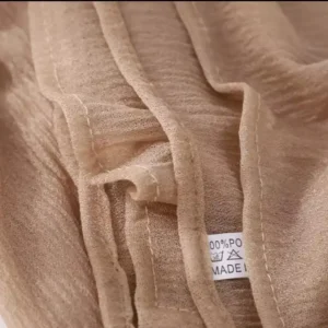 SHIMMER WRINKLE POLYESTER VEIL - Image 3