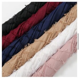 LOOSE PATTERN COTTON VEIL ,192 *78CM - Image 3