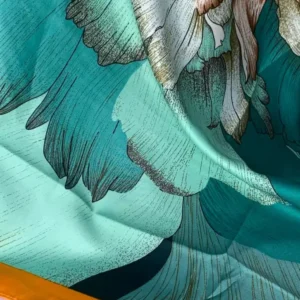 90CM SILK FEELING SQUARE SCARF - Image 3