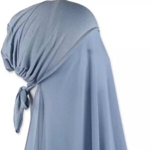 PLAIN CHIFFON AND TIEBACK CAP - Image 4