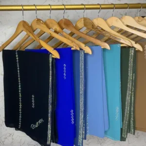 B.WATAN CHIFFON STONED VEIL - Image 4