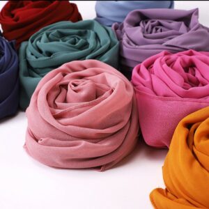 PREMIUM PLAIN CHIFFON VEIL - Image 3