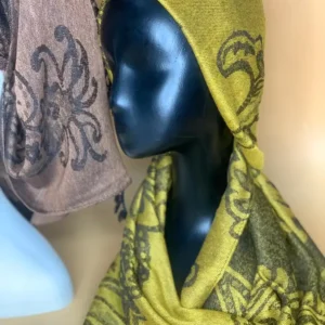 PATTERN LIGHT CASHMERE VEIL - Image 3