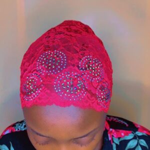 IMPORTED CHANTILLY PADDED CAP - Image 4