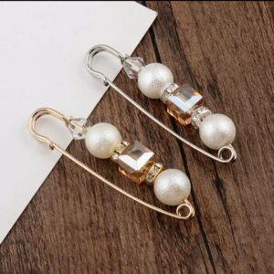 FANCY PEARL SAFETY PIN DESIGN 2 - Image 5