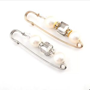 FANCY PEARL SAFETY PIN DESIGN 2 - Image 3