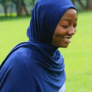 RIBBED SHADOW JERSEY VEIL - Image 3