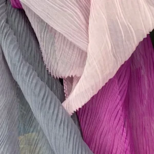 LUXURY OMBRE PLEAT CHIFFON VEIL - Image 2