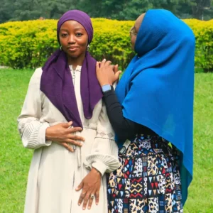 FINE PLEAT CHIFFON SQUARE SCARF - Image 3