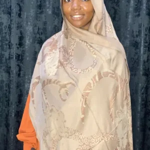 COTTON TASSLES PRINT VEIL DESIGN 2 - Image 1