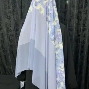 STONED PLAIN AND PRINT VEIL DESIGN 2 - Image 3