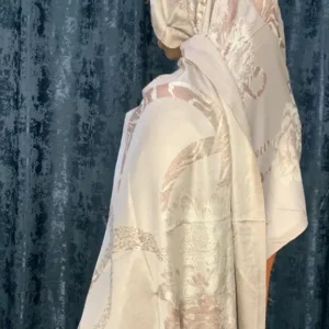 COTTON TASSLES PRINT VEIL DESIGN 2 - Image 3