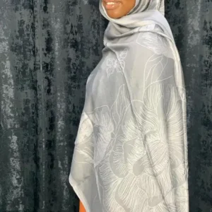 COTTON TASSLES PRINT VEIL DESIGN 1 - Image 2