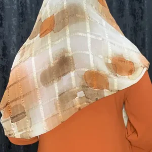 ABSTRACT CHIFFON VEIL - Image 1